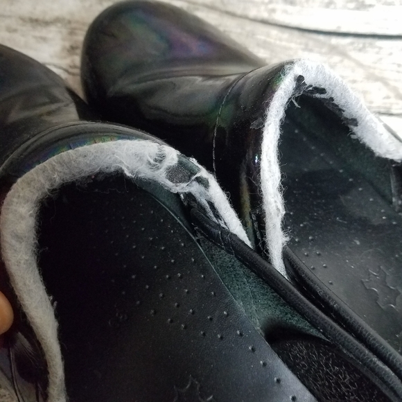 Dansko Black mules Size 39 (8.5-9) fair condition please see pictures - Picture 2 of 5